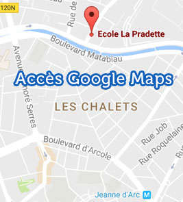 Accès Google Maps